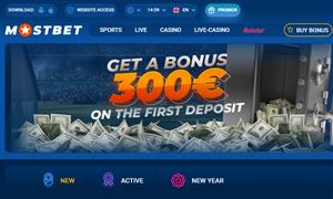 MostBet купон коду  BETHAP 125% Бонус көп 1500