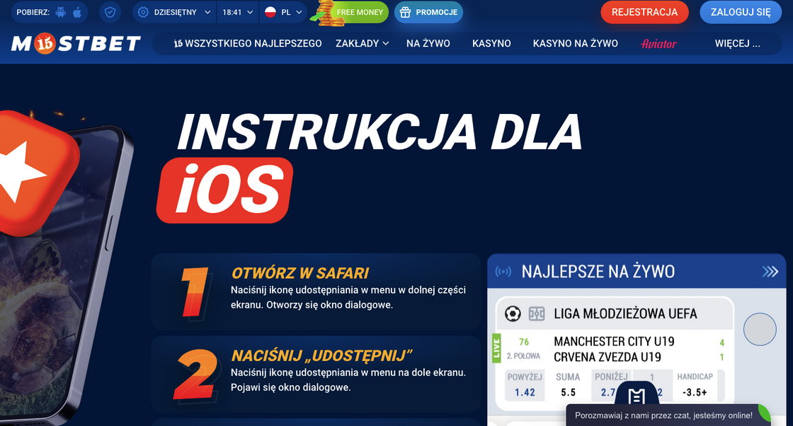 Avaliação do site do cassino Mostbet